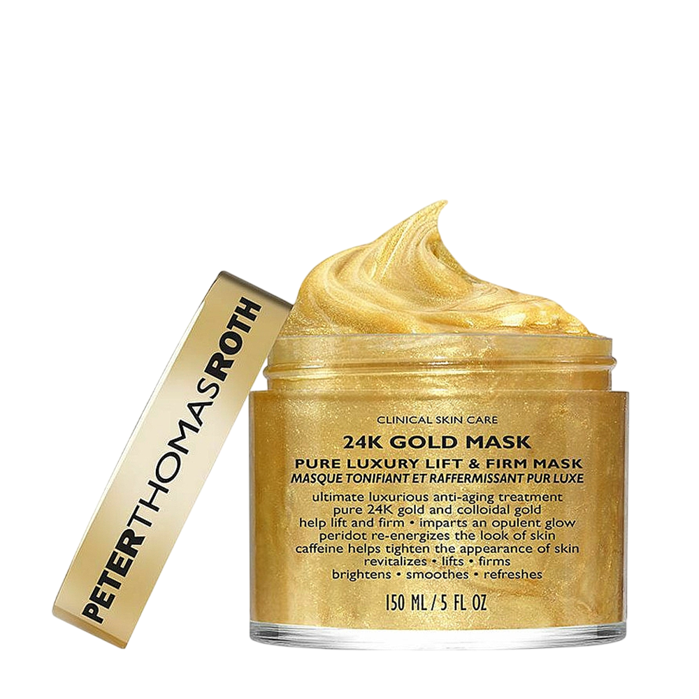 PETER THOMAS ROTH 24K Gold Mask Pure Luxury Lift and Firm 150ml - Маска для обличчя з 24-каратним золотом для ліфтингу та зміцнення шкіри - фото №1 PETER THOMAS ROTH 24K Gold Mask Pure Luxury Lift and Firm 150ml - Маска для обличчя з 24-каратним золотом для ліфтингу та зміцнення шкіри - фото №1